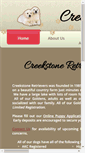 Mobile Screenshot of creekstoneretrievers.com